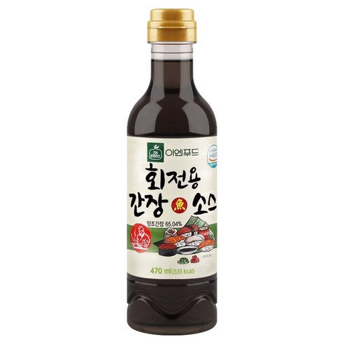 이엔푸드 회전용 간장소스, 470ml, 1개