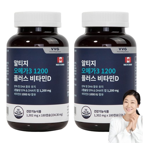 비타민마을 초임계 알티지 오메가3 1200 플러스 비타민D