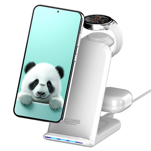 제이원 3in1 휴대폰 블루투스 이어폰 갤럭시워치 멀티 고속 무선 충전 ... 개봉기 | 실사용 후기 썸네일