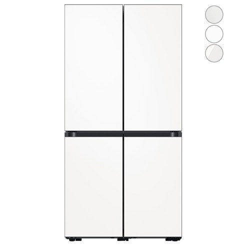 [색상선택형] 삼성전자 비스포크 4도어 키친핏 냉장고 600L 방문설치, RF60B91R2AP