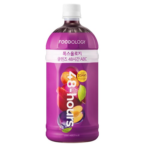 푸드올로지 톡스올로지 클렌즈 48시간 ABC 1L, 1개 맛있게 먹은 솔직 후기 - 상품 이미지 1