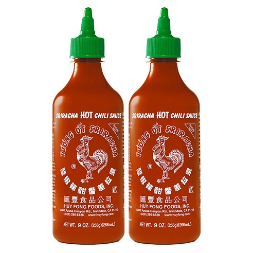스리라차 핫 칠리 시즈닝, 255g, 2개