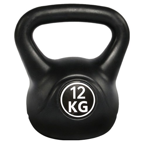 리브스포 코어 전신운동 케틀벨, 블랙, 12kg, 1개