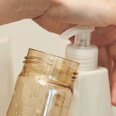 마더케이 디아 젖병 유아 주방세제 무향 후기 분석 - 투명하고 깨끗한 세제 제형