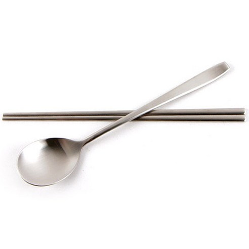 윌리브 국산 304스텐 수저세트 후기 분석 - 숟가락 곡선 상세샷