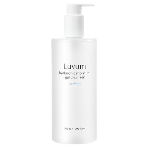 러븀 대나무 히알루론산 수분 젤 클렌저, 500ml, 1개