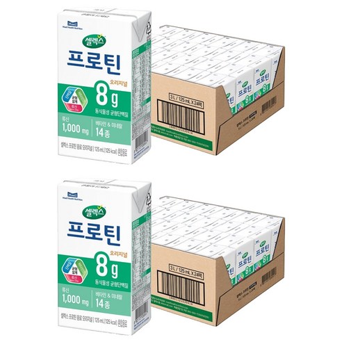셀렉스 프로틴 오리지널 125ml, 48개 실사용 후기 | 효과 있을까? - 상품 이미지 1