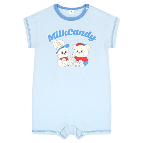 MilkBaby 유아용 꼬꼬마롬퍼 우주복