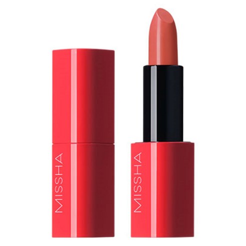 미샤 데어 루즈 쉬어 슬릭 립스틱, 피치 시나몬, 1개
