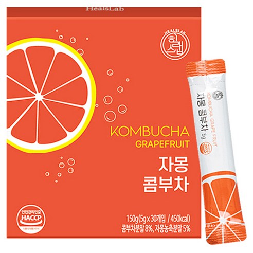 힐스랩 콤부차 자몽, 5g, 30개입, 1개