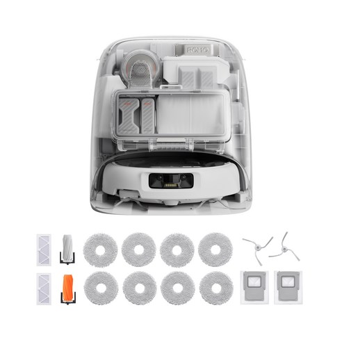 DJI ROMO P 로봇청소기 + 액세서리 키트 세트