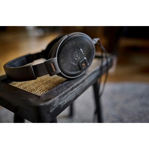 젠하이저 오픈형 하이엔드 오디오필 유선 헤드폰 후기 분석 - 유선 케이블 연결부