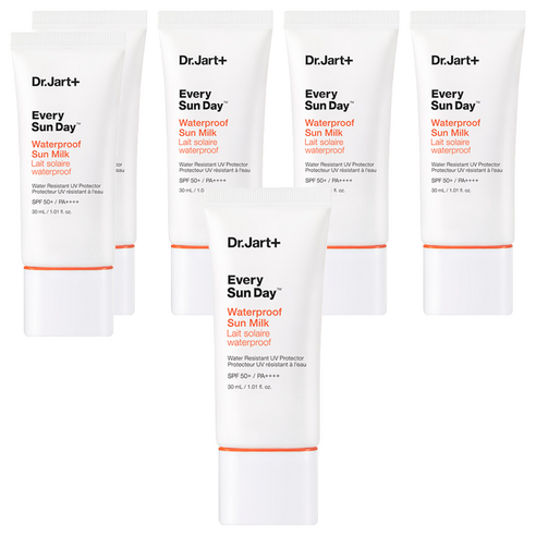닥터자르트 에브리 선 데이 워터프루프 선 밀크 SPF50+ PA++++, 30ml, 6개