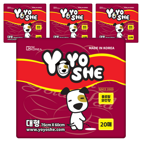 요요쉬 강아지 패드 와인 플로랄와인향 솔직 후기 | 실사용자 리뷰 분석 썸네일