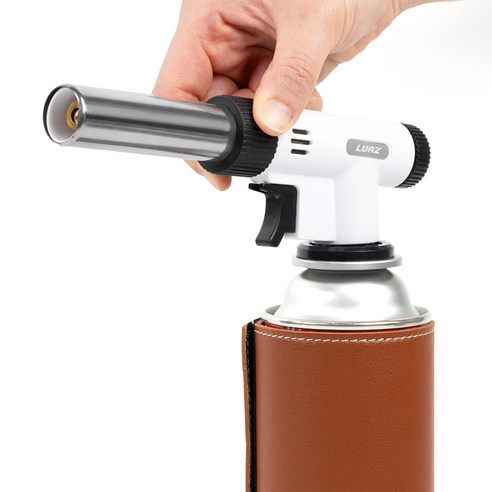 루아즈 캠핑 원터치 자동점화 액화방지 요리용 가스토치 LUAZ-IG01 이미지 3