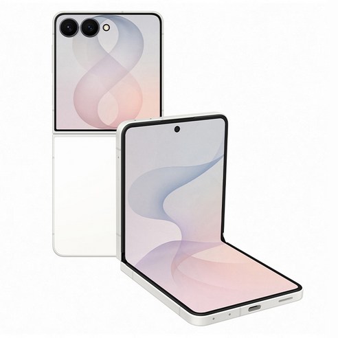 삼성전자 갤럭시 Z Flip8 자급제, 크림, 512GB