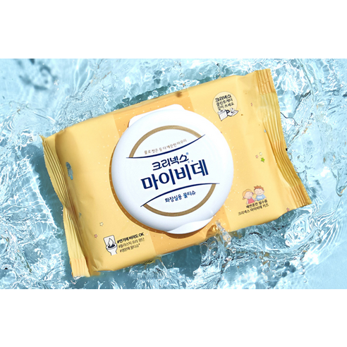 마이비데 키즈 화장실용 물티슈 캡형 40매, 9개 이미지 3