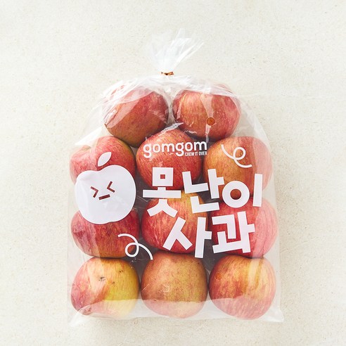 곰곰 맛있는 보조개 사과, 2.5kg(11~17입), 1봉