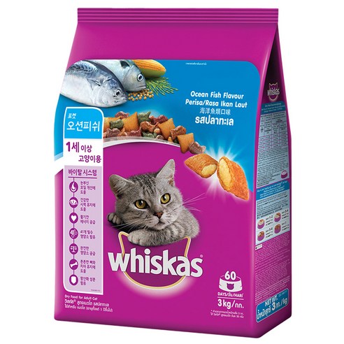 위스카스 고양이 포켓 오션피쉬 기능성 사료 솔직 후기 | 실제 사용자 리뷰 총정리 썸네일
