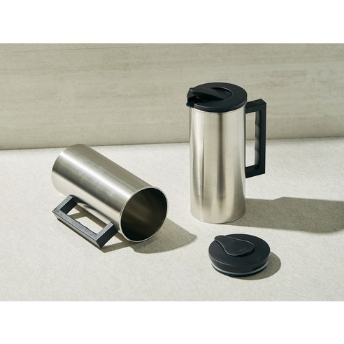 코멧 홈 스테인리스 핸들 냉장고 물병 이미지 2