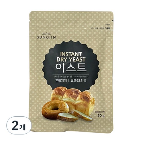 성진 이스트, 60g, 2개
