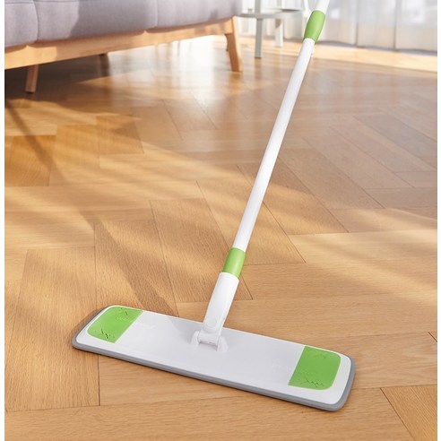 스카치브라이트 이지클린 막대걸레 + 정전기청소포 10매 + 물걸레청소포 1매, 대형(35 x 11..., 1세트 후기 분석 - 물걸레 청소포 포함 구성