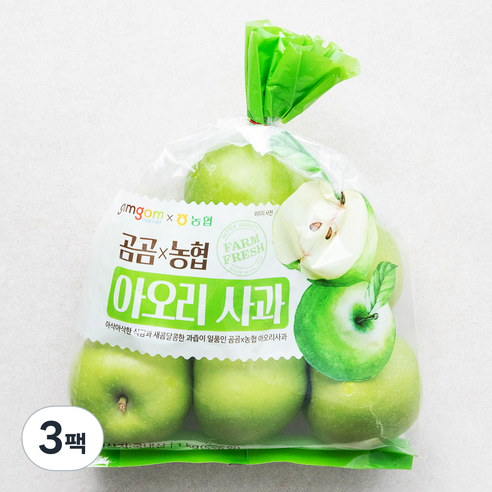 1kg(5~6입), 3팩
