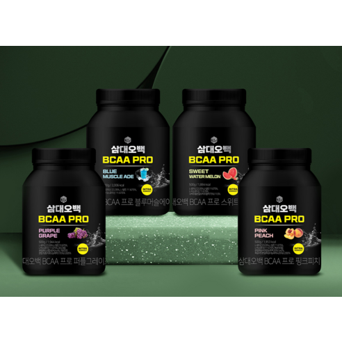 삼대오백 BCAA 프로 헬스보충제 스위트워터멜론 500g, 1개 이미지 2