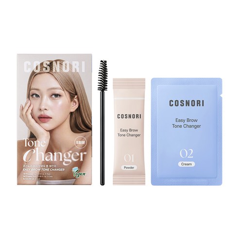 코스노리 이지 브로우 톤 체인저 탈색제 5회분 이미지 3