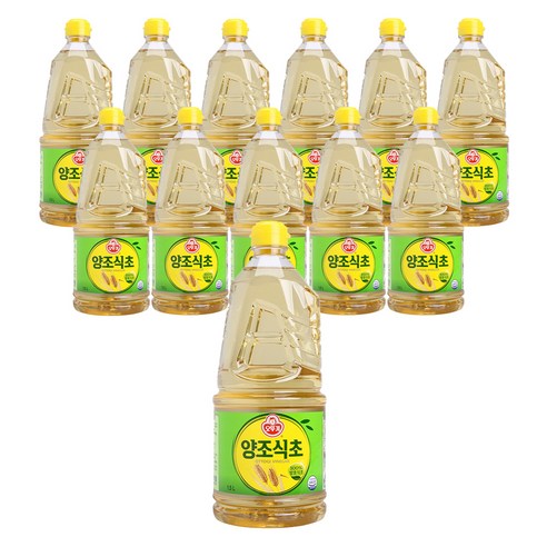 오뚜기 양조 식초, 1.5L, 12개