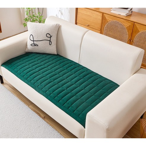 소하임 하이퍼소프트 방수 소파패드 후기 분석 - 거실 설치 모습