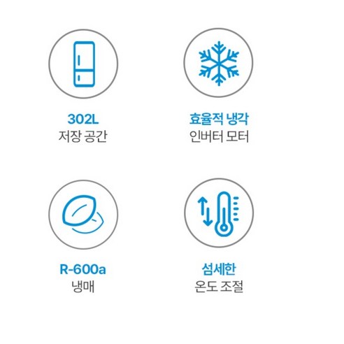 마이디어 콤비 302L 2도어 냉장고 방문설치 개봉기 | 실사용 후기 - 상품 이미지 4