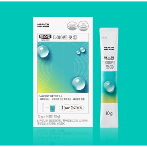 헬스헬퍼 맥스컷 다이어트 핏 3.1 레몬맛 140g, 1개 이미지 2