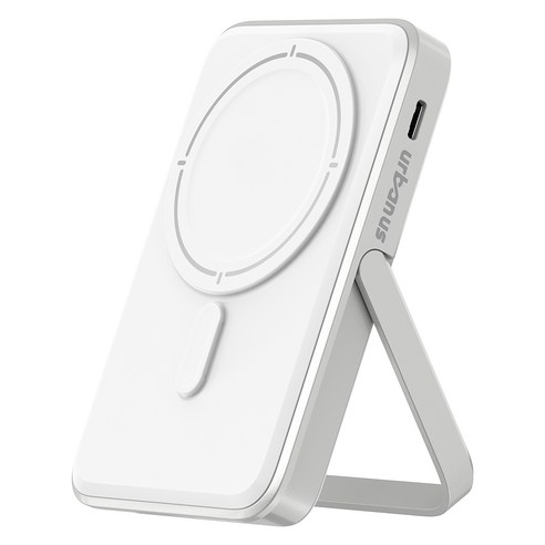 어반어스 Qi2 호환 PD 22.5W 고속 맥세이프 보조배터리 10000mAh, 화이트, UB-DAPD15SD10