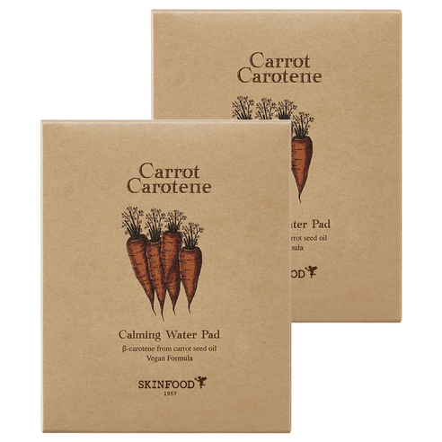스킨푸드 캐롯 카로틴 카밍 워터패드 10g, 5매입, 2개