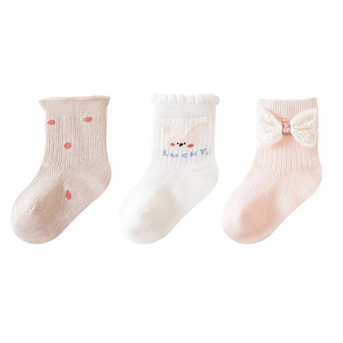 스타도어 큐트 데일리 양말 3족 세트