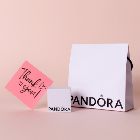 판도라 여성용 모멘츠 하트 클라습 브레이슬릿 590719 후기 분석 - 품질보증서 및 쇼핑백