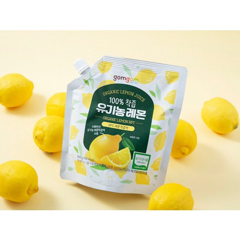 곰곰 100% 착즙 유기농 레몬 500g, 1개 이미지 4