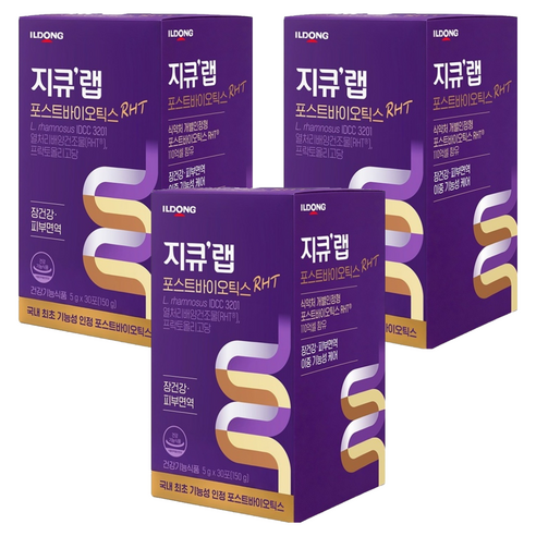 지큐랩 포스트바이오틱스 알에이치티 30p, 150g, 3박스