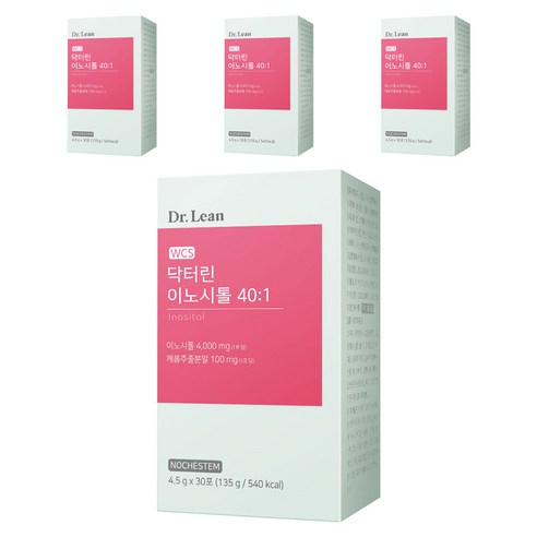 닥터린 이노시톨 40:1 135g, 4개 맛있게 먹은 솔직 후기 - 상품 이미지 1