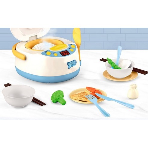 아이들의 꿈을 키우는 즐거운 요리 놀이, 해피플레이 리틀쉐프 리얼밥솥 주방놀이!