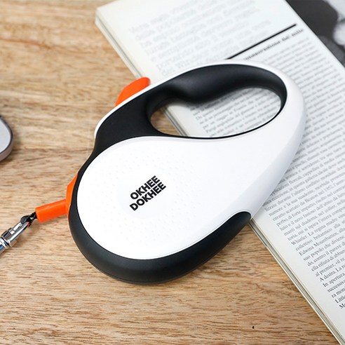 옥희독희 꼬임방지 강아지 자동 리드줄 이미지 3