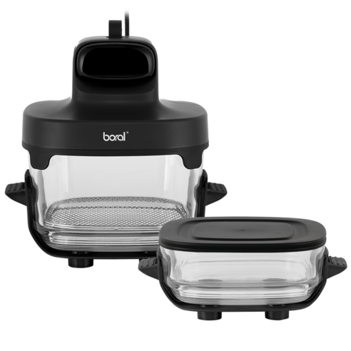 보랄 더셰프 COOK&KEEP 에어프라이어, 블랙, BR-X150AF