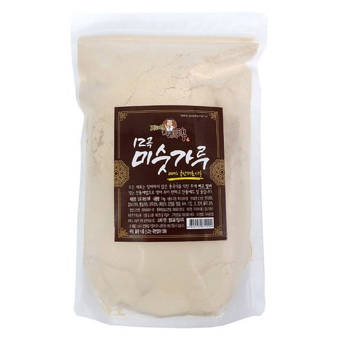 지리산 착한농부 12곡 미숫가루 1kg, 1개 솔직 후기 | 실사용자 리뷰 분석 - 상품 이미지 1