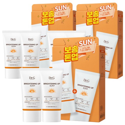 닥터지 브라이트닝 업 선 플러스 선크림 SPF50+ PA+++, 35ml, 6개