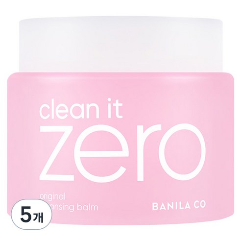 바닐라코 클린 잇 제로 오리지널 클렌징밤, 180ml, 5개