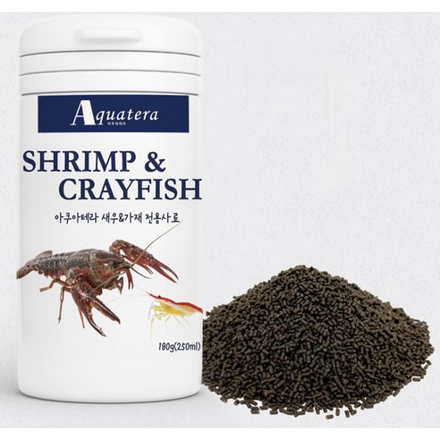 아쿠아테라 새우 & 가재 전용 사료 솔직 후기 | 실제 사용자 리뷰 총정리 - 상품 이미지 3