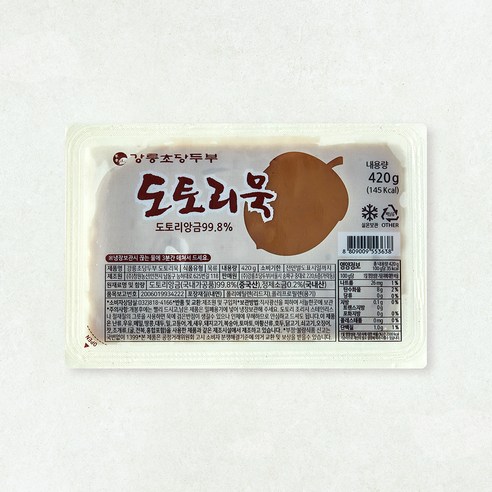 강릉초당두부 도토리묵, 420g, 1개, 1개입