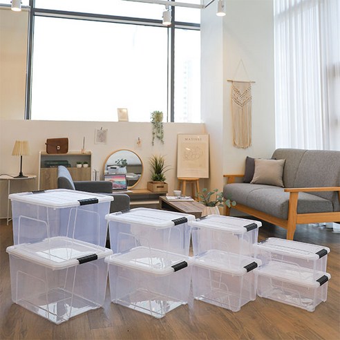 아이리스 리빙박스 DDTB 후기 분석 - 다단 적재 활용 예시