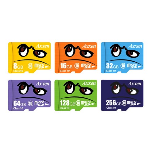 액센 프리미엄 캐릭터 마이크로 SD카드 이미지 2